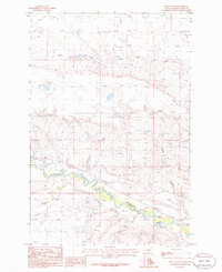 Ethels Coulee 1986 topographic map thumbnail