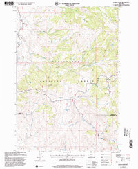Eureka Basin 1997 topographic map thumbnail