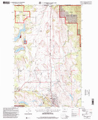 Eureka North 1997 topographic map thumbnail
