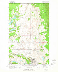 Eureka North 1963 topographic map thumbnail