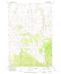 Evans 1971 topographic map thumbnail