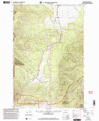Evaro 1999 topographic map thumbnail
