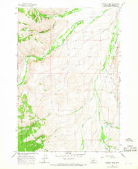 Everson Creek 1965 topographic map thumbnail