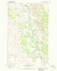 Fail Ranch 1967 topographic map thumbnail