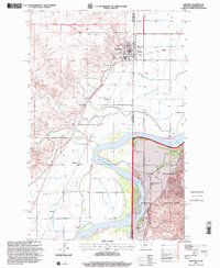 Fairview 1997 topographic map preview