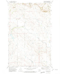 Fairview NW 1972 topographic map thumbnail