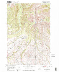 Fairview Peak 1951 topographic map thumbnail