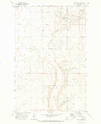 Faris School 1970 topographic map thumbnail