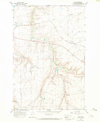 Fife 1965 topographic map thumbnail