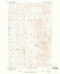 Fig Mountain 1965 topographic map thumbnail