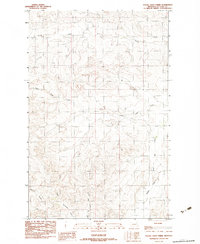 Figure Eight Creek 1983 topographic map thumbnail
