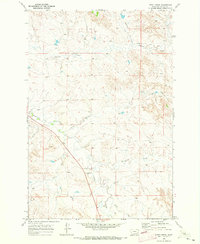 First Creek 1969 topographic map thumbnail