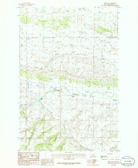 Fish Dam 1986 topographic map thumbnail