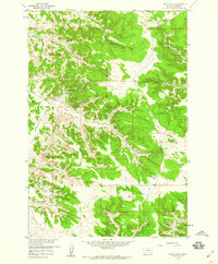 Fisher Butte 1958 topographic map thumbnail