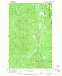 Fisher Mountain 1966 topographic map thumbnail