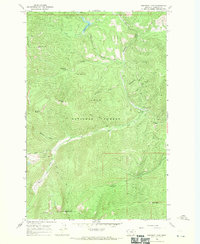 Fishtrap Lake 1966 topographic map thumbnail