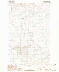 Flagstaff Hill 1983 topographic map thumbnail