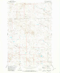 Flasted Hill 1980 topographic map thumbnail