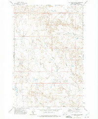 Flat Creek School 1972 topographic map thumbnail