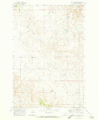 Flat Top Butte 1969 topographic map thumbnail
