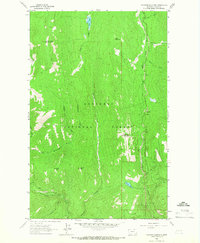 Flatiron Mountain 1963 topographic map thumbnail