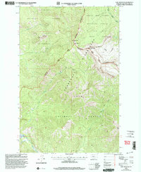 Flint Mountain 1999 topographic map thumbnail