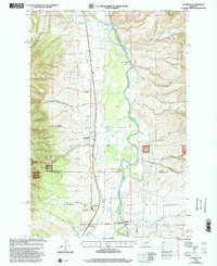 Florence 1998 topographic map thumbnail