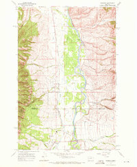 Florence 1967 topographic map thumbnail