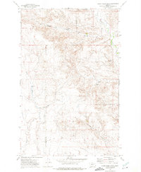 Flynn Creek North 1972 topographic map thumbnail