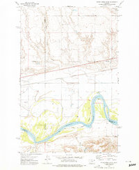 Flynn Creek South 1972 topographic map thumbnail