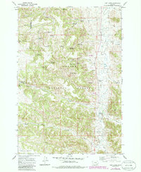 Fort Howes 1966 topographic map thumbnail