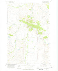 Fort Logan 1971 topographic map thumbnail
