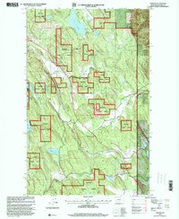 Fortine 1997 topographic map thumbnail