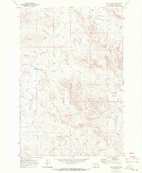Forty Creek 1969 topographic map thumbnail