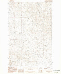 Fortyfour Coulee 1983 topographic map thumbnail