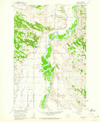 Foster 1960 topographic map thumbnail
