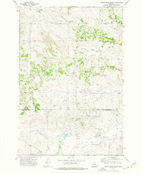 Foster Creek School 1973 topographic map thumbnail
