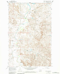 Frank Coulee 1967 topographic map thumbnail