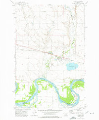 Frazer 1972 topographic map thumbnail
