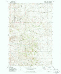 Freeman Creek 1982 topographic map thumbnail