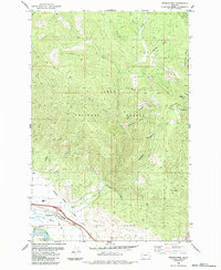 Frenchtown 1984 topographic map thumbnail