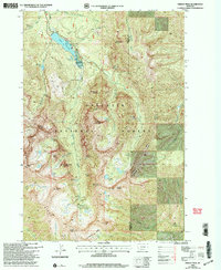 Fridley Peak 2000 topographic map thumbnail