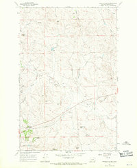 Froehlich Butte 1967 topographic map thumbnail