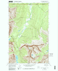 Gable Mountain 1968 topographic map thumbnail