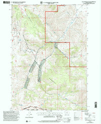 Gallagher Gulch 1997 topographic map thumbnail