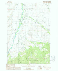 Gallatin Gateway 1987 topographic map thumbnail