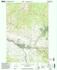 Gardiner 2000 topographic map thumbnail