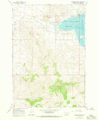 Garfield Canyon 1965 topographic map thumbnail