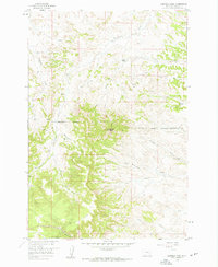 Garfield Peak 1958 topographic map thumbnail