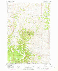 Garfield Peak 1958 topographic map thumbnail